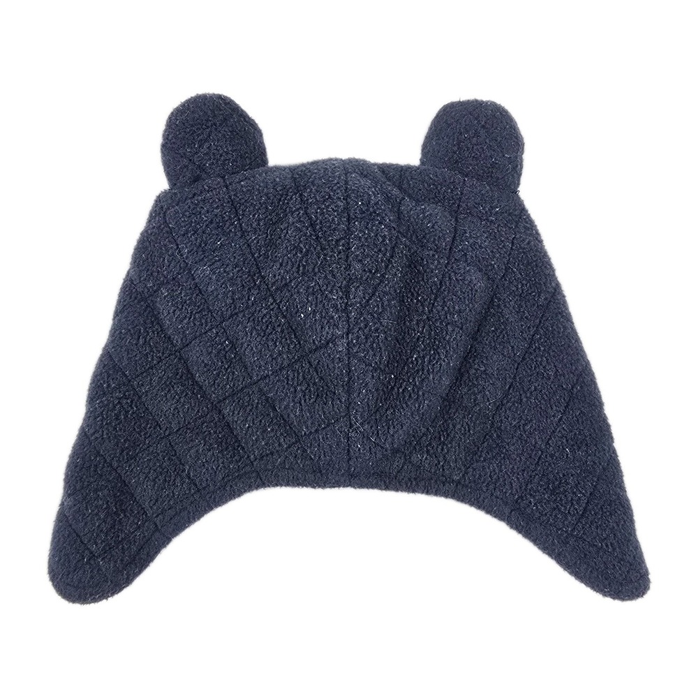 Baby Gap Size 6-12 Months‎ Navy Blue Gray Winter Hat Quilted Ears